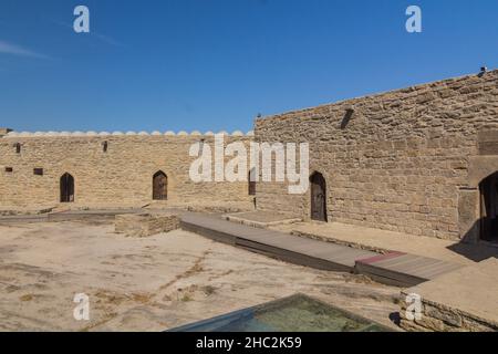 Baku Ateshgah Feuertempel von Baku, Aserbaidschan Stockfoto