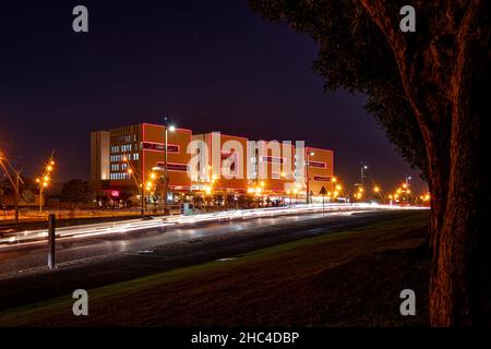 Gebäude Der Fifa Fußball-Weltmeisterschaft 2022. Ikonisches Landmark in der Aspire Zone Stockfoto