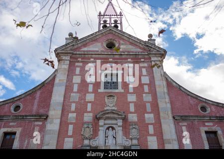 Kirche San Juan Bautista, Hervas, Dorf Ambroz Valley. Caceres, Extremadura, Spanien Stockfoto