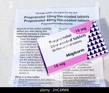 Propranolol 10 mg inderal