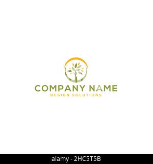 Minimalistisches einfaches Design FIRMENNAME Logo Design Stock Vektor