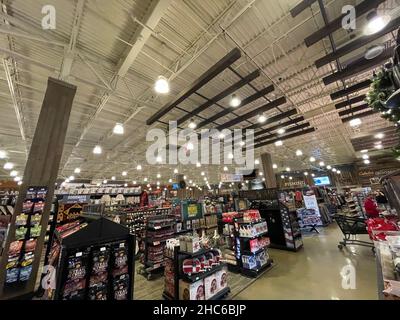 Augusta, GA USA - 12 03 21: Cabelas-Einzelhandelsgeschäft Cabela Parkway Stockfoto