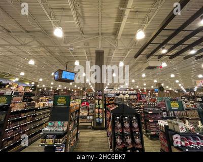 Augusta, GA USA - 12 03 21: Cabelas-Einzelhandelsgeschäft Cabela Parkway Stockfoto