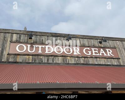 Augusta, GA USA - 12 03 21: Cabelas-Einzelhandelsgeschäft Cabela Parkway Stockfoto