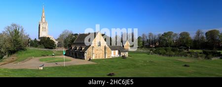 Sommer-Ansicht von Oakham Castle, Marktgemeinde Oakham, Rutland County, England, UK Stockfoto