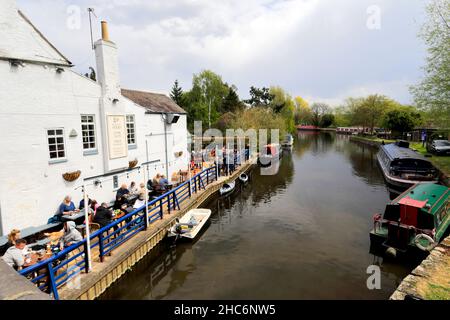 Das Navigation Inn, Barrow upon Soar, River Soar, Leicestershire, England Stockfoto