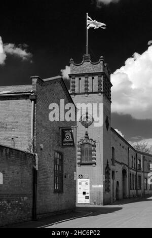 Die Glockenfabrik und das Museum von John Taylor and Co, Marktstadt Loughborough, Leicestershire, England Stockfoto