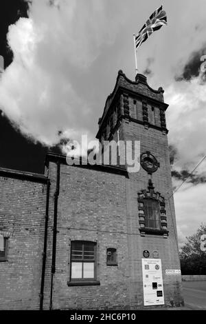 Die Glockenfabrik und das Museum von John Taylor and Co, Marktstadt Loughborough, Leicestershire, England Stockfoto