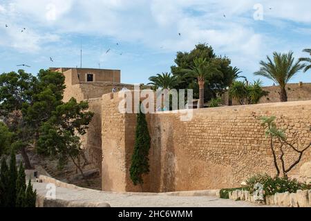 Alicante ist eine Stadt und eine Gemeinde von Spanien, der Hauptstadt der Provinz, in der Valencianischen Gemeinschaft. Stockfoto