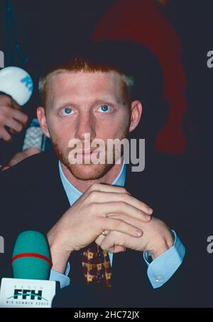 Deutscher Tennisspieler Boris Becker, Frankfurt, Deutschland ,1994 Stockfoto