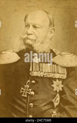 Wilhelm I., deutscher Kaiser und König von Preußen, 1880s Stockfoto