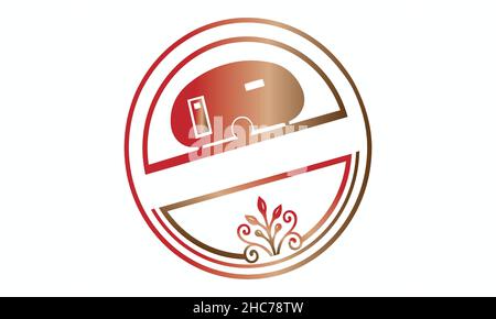 Vektorgrafik - Satz von Bändern. Grafische Elemente für die Gestaltung von Designs, Postkarten, Banner und Einladungen. Stock Vektor