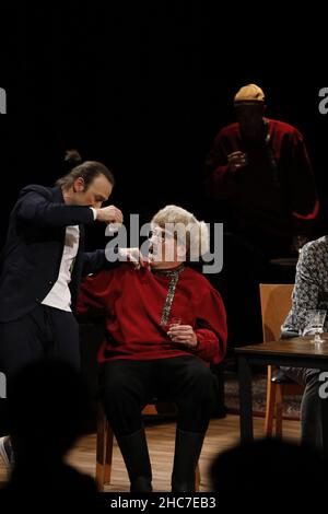 Gundula Köster, Agata Pontius, Caroline Siebert, Henning Bormann, Thilo Herrmann, Giso Weißbach, Helge Marx, Peter André Rodekuhr, Alexander G. Schäfe Stockfoto