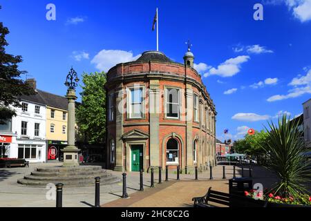 The Guildhall Center, High Street, Newcastle-under-Lyme, Staffordshire, England, VEREINIGTES KÖNIGREICH Stockfoto