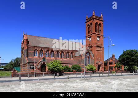 St Paul's Church, Widnes Town, Cheshire, England, Großbritannien Stockfoto