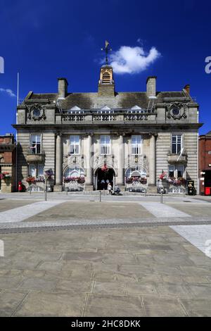 Das Registerbüro von Che-Hire East, Memorial Square, Crewe, Che-Hire, England, VEREINIGTES KÖNIGREICH Stockfoto