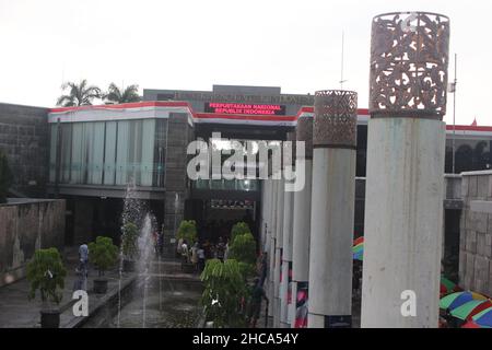 Bung Karnos Grabpark in der Stadt Blitzar, ein Grab des ersten Präsidenten Indonesiens Stockfoto