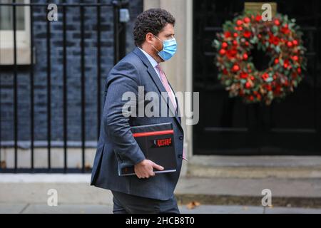 Declan Lyons, 10 Downing Street, politischer Sekretär und Berater in Downing Street, London, Großbritannien Stockfoto