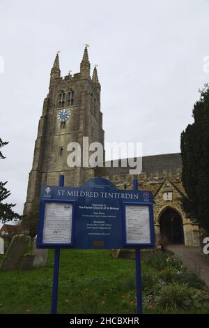 St Mildred Church in Tenterden Kent Stockfoto