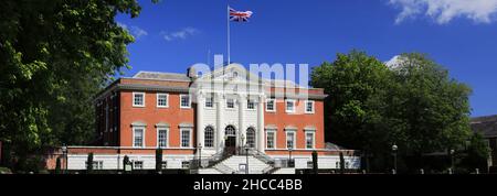 The Golden Gates, Town Hall and Gardens, Warrington Town, Keshire, England, Großbritannien Stockfoto