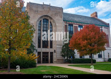 EAST LANSING, MI 6. NOVEMBER 2021: North Kedzie Hall befindet sich auf dem Campus der Michigan State University Stockfoto