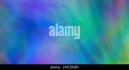 Holografische Regenbogenfolie. Trendiger Hintergrund. Stockfoto