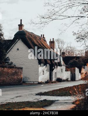 Cottage House in Peterborough, England. Stockfoto