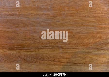 Eichenlaminat Holzboden Hintergrund. Holzparkett Textur, natürliche Farbe Haus Innenboden, Hartholzplatte Stockfoto