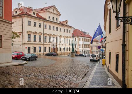 PRAG, TSCHECHISCHE REPUBLIK, 29. OKTOBER 2018: Prager Altstadt Stockfoto