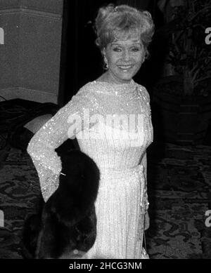 Debbie Reynolds 1985 Foto von John Barrett/PHOTOlink / MediaPunch Stockfoto