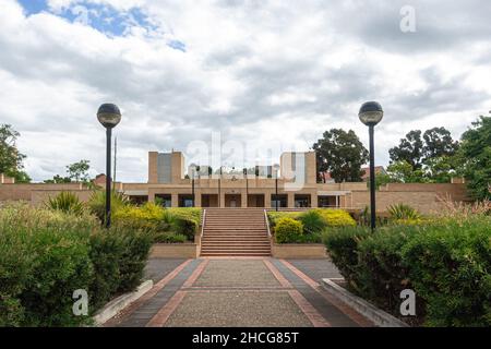 Die Hörsäle auf dem Campbelltown Campus der Western Sydney University Stockfoto