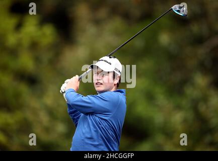 Aktenfoto vom 14-05-2021 von Robert MacIntyre, der eine Rückreise zu den Masters gebucht hatte, nachdem der damals 24-jährige Oban-Golfer bei seinem Debüt im Major den Joint 12th beendete. Ausgabedatum: Mittwoch, 29. Dezember 2021. Stockfoto