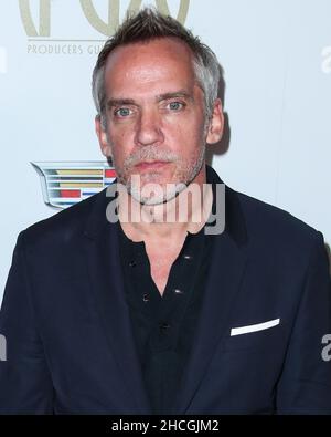 (DATEI) Jean-Marc Vallee tot um 58 Uhr. BEVERLY HILLS, LOS ANGELES, KALIFORNIEN, USA - 19. JANUAR: Der kanadische Filmemacher Jean-Marc Vallee (Jean-Marc Vallée) kommt zu den jährlichen Producers Guild Awards 30th, die am 19. Januar 2019 im Beverly Hilton Hotel in Beverly Hills, Los Angeles, Kalifornien, USA, verliehen wurden. (Foto von Xavier Collin/Image Press Agency/Sipa USA) Stockfoto