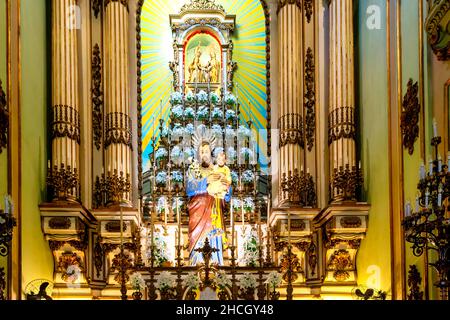 Katholische Kirche St. Joseph in Rio de Janeiro, Brasilien Stockfoto