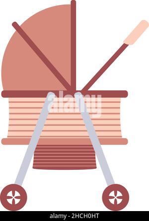 Baby Kinderwagen Accessoire Stock Vektor