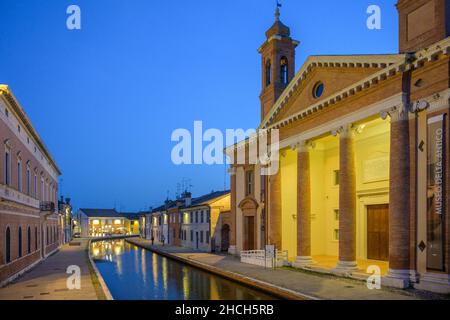 Delta Antico Museum, Comacchio, Provinz Ferrara, Italien Stockfoto