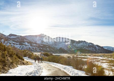 Casares de Arbas. León, España. Stockfoto