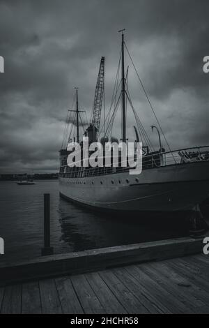 S. S. Acadia National Historic Site of Canada Stockfoto