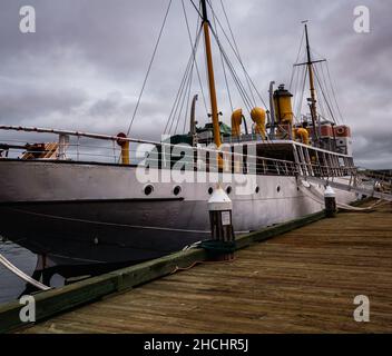 S. S. Acadia National Historic Site of Canada Stockfoto