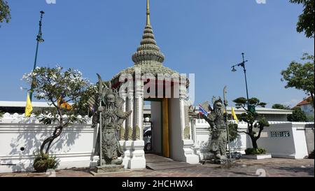 Wat Suthat Thepwararam Ratchaworahawihan (Wat Pho) Tempel in Bangkok, Thailand Stockfoto