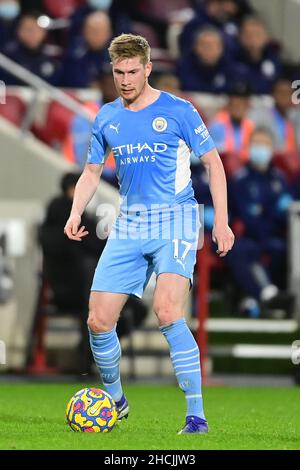 Kevin De Bruyne #17 von Manchester City Stockfoto