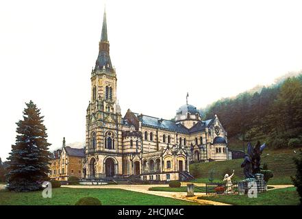 Domrémy-la-Pucelle.Basilika Bois Chênu, Stockfoto