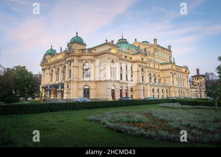 Juliusz Slopacki Theater - Krakau, Polen Stockfoto