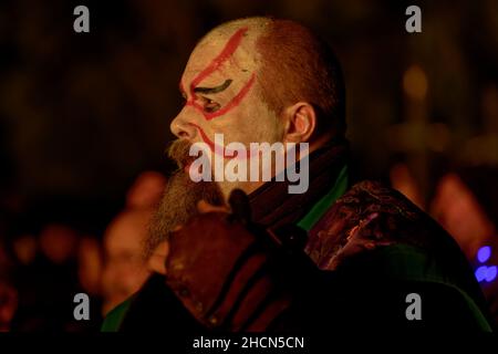 Rye Bonfire Night Parade 2021. November Stockfoto