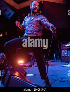 17. Oktober 2021, Washington, D.C, USA: JOE TALBOT von IDLES tritt im 9:30 Club in Washington, D.C. auf (Foto: © Kyle Gustafson/ZUMA Press Wire) Stockfoto