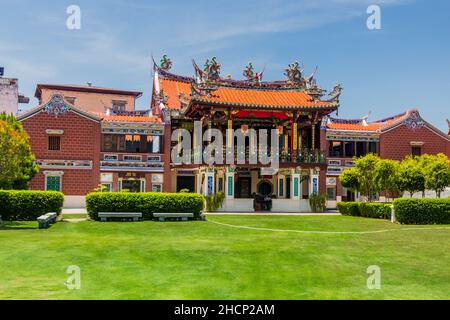 GEORGE TOWN, MALAYSIA - 20. MÄRZ 2018: Cheah Kongsi Clanhaus in George Town, Penang, Malaysia Stockfoto