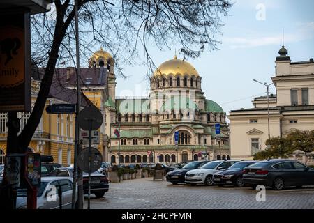 Aleksander-Nevski-Kathedrale in Sophia, Bulgarien Stockfoto