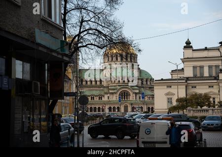 Aleksander-Nevski-Kathedrale in Sophia, Bulgarien Stockfoto