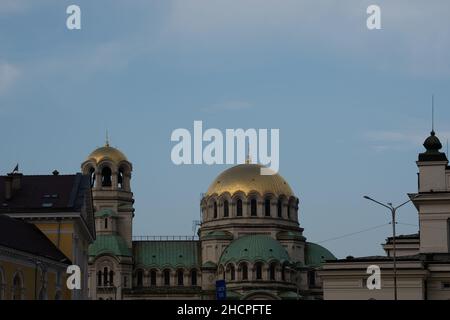 Aleksander-Nevski-Kathedrale in Sophia, Bulgarien Stockfoto