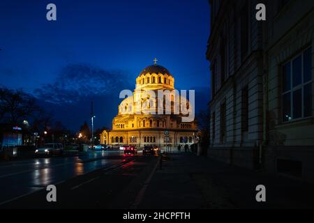 Aleksander-Nevski-Kathedrale in Sophia, Bulgarien Stockfoto